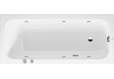 Wanna z hydromasażem 160x70cm, Duravit Qatego, Jet-System - Biała