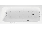 Wanna z hydromasażem 160x70cm, Duravit Qatego, Combi-System E- Biała
