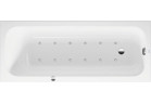 Wanna z hydromasażem 170x70cm, Duravit Qatego, Air-System - Biała