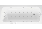 Wanna z hydromasażem 180x80cm, Duravit Qatego, Combi-System E - Biała