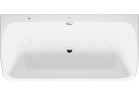 Wanna z hydromasażem 180x80cm, Duravit Qatego, Air-System - Biały Mat
