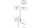 Zestaw baterii termostatycznej podtynkowej 2-drożnej Therm-box prysznicowej, TRES CUADRO - Stal