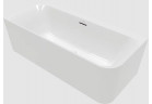 Wanna przyścienna do montażu narożnego po lewej stronie SQUARE, 1800 x 800 mm, Villeroy & Boch, Loop & Friends - Weiss Alpin