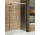 Kabina prysznicowa prostokątna Sanplast KNL/FREEZONE-80x100-S cyW0, wysokość 190 cm, wersja lewa, profil srebrny błyszczący