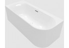 Wanna przyścienna 180x80 lewa, Villeroy&Boch Loop&Friends - Weiss Alpin