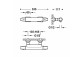Bateria termostatyczna naścienna prysznicowa, TRES OVER-WALL - Czarny brąz