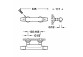 Bateria termostatyczna naścienna prysznicowa, TRES OVER-WALL - Stal