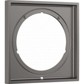 Rozeta przedłużająca 5 mm, Hansgrohe ShowerSelect Comfort E - Czarny Chrom Szczotkowany