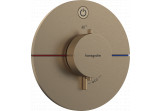 Bateria termostatyczna, podtynkowa do 1 odbiornika, Hansgrohe ShowerSelect Comfort S - Brąz Szczotkowany