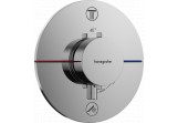 Bateria termostatyczna, podtynkowa do 2 odbiorników, Hansgrohe ShowerSelect Comfort S - Chrom 