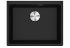 Zlewozmywak Franke Maris MRG 610-52 Fragranit+, wbudowywany, 56x51 cm, kolor Onyx