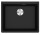 Zlewozmywak Franke Maris MRG 610-52 Fragranit+, wbudowywany, 56x51 cm, kolor Onyx
