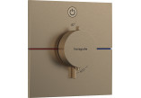 Bateria termostatyczna, podtynkowa do 1 odbiornika, Hansgrohe ShowerSelect Comfort E - Brąz Szczotkowany