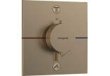 Bateria termostatyczna, podtynkowa do 2 odbiorników, Hansgrohe ShowerSelect Comfort E - Brąz Szczotkowany