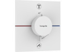 Bateria termostatyczna, podtynkowa do 2 odbiorników, Hansgrohe ShowerSelect Comfort E - Biały Matowy
