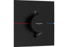 Bateria termostatyczna, podtynkowa, Hansgrohe ShowerSelect Comfort E - Czarny Matowy