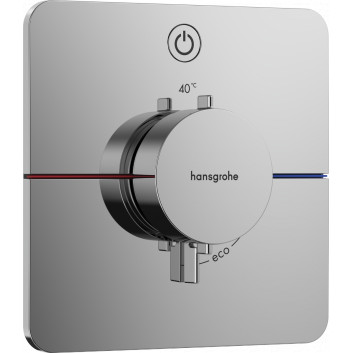 Bateria termostatyczna, podtynkowa do 1 odbiornika, Hansgrohe ShowerSelect Comfort Q - Chrom 