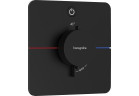 Bateria termostatyczna, podtynkowa do 1 odbiornika, Hansgrohe ShowerSelect Comfort Q - Czarny Matowy