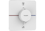 Bateria termostatyczna, podtynkowa do 2 odbiorników, Hansgrohe ShowerSelect Comfort Q - Biały Matowy