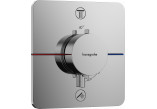 Bateria termostatyczna, podtynkowa do 2 odbiorników ze zintegrowanym systemem zabezpieczającym zgodnie z EN 1717, Hansgrohe ShowerSelect Comfort Q - Chrom 