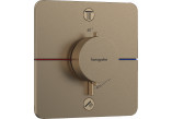 Bateria termostatyczna, podtynkowa do 2 odbiorników ze zintegrowanym systemem zabezpieczającym zgodnie z EN 1717, Hansgrohe ShowerSelect Comfort Q - Brąz Szczotkowany