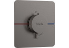 Bateria termostatyczna, podtynkowa, Hansgrohe ShowerSelect Comfort Q -  Czarny Chrom Szczotkowany