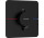 Bateria termostatyczna, podtynkowa, Hansgrohe ShowerSelect Comfort Q -  Czarny Matowy