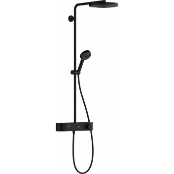 Komplet prysznicowy 260 1jet z ShowerTablet Select 400, Hansgrohe Pulsify S - Czarny Matowy