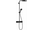 Komplet prysznicowy 260 1jet EcoSmart z ShowerTablet Select 400, Hansgrohe Pulsify S - Czarny Matowy