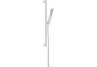 Zestaw prysznicowy 100 1jet EcoSmart z drążkiem 65 cm, Hansgrohe Pulsify E - Biały Matowy