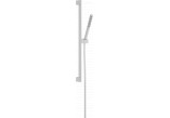 Zestaw prysznicowy 100 1jet EcoSmart+ z drążkiem 65 cm, Hansgrohe Pulsify S - Biały Matowy