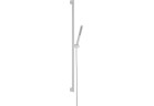 Zestaw prysznicowy 100 1jet EcoSmart z drążkiem 90 cm, Hansgrohe Pulsify S - Biały Matowy