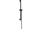 Drążek prysznicowy Pulsify S 65 cm z suwakiem i wężem, Hansgrohe Unica - Czarny Matowy