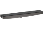 Fixfit Porter 500 z uchwytem prysznicowym i półką, L, Hansgrohe Rainfinity - Czarny Chrom Szczotkowany