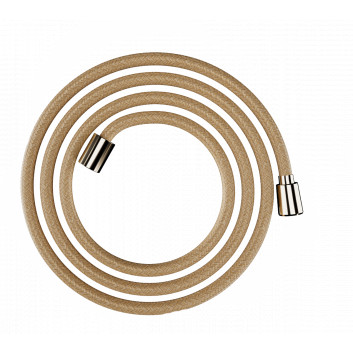 Tekstylny wąż prysznicowy 200 cm, Hansgrohe Designflex - Złoty Optyczny Polerowany