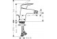 Jednouchwytowa bateria bidetowa 70 z kompletem odpływowym, Hansgrohe Logis - Czarny Matowy  