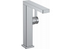Jednouchwytowa bateria umywalkowa 210 Finie, CoolStart z obrotową wylewką, z kompletem odpływowym Push-Open, Hansgrohe Tecturis E - Chrom 