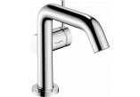 Jednouchwytowa bateria umywalkowa 110 Fine, CoolStart z kompletem odpływowym Push-Open, Hansgrohe Tecturis S -  Chrom