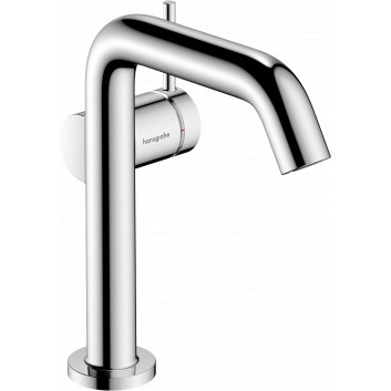 Jednouchwytowa bateria umywalkowa 150 Fine, CoolStart z kompletem odpływowym Push-Open, Hansgrohe Tecturis S - Chrom