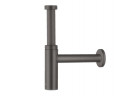 Syfon ozdobny Hansgrohe Flowstar S - czarny chrom szczotkowany