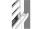 Grzejnik Komex Agnes 74x50 cm - biały