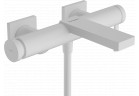Jednouchwytowa bateria wannowa natynkowa, Hansgrohe Tecturis E - Biały Matowy