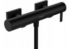 Jednouchwytowa bateria prysznicowa natynkowa, Hansgrohe Tecturis E - Czarny Matowy