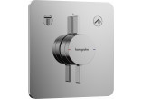 Bateria z mieszaczem, podtynkowa do 2 odbiorników, Hansgrohe DuoTurn Q - Chrom 