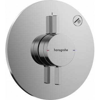 Bateria z mieszaczem, podtynkowa do 1 odbiornika, Hansgrohe DuoTurn S - Chrom  