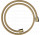 Tekstylny wąż prysznicowy 1,25 m z nakrętką cylindryczną i stożkową, AXOR ShowerSolutions - Złoty Optyczny Polerowany