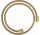 Tekstylny wąż prysznicowy 1,25 m z nakrętkami cylindrycznymi, AXOR ShowerSolutions - Złoty Optyczny Szczotkowany