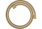 Tekstylny wąż prysznicowy 1,60 m z nakrętką stożkową i cylindryczną, AXOR ShowerSolutions  - Złoty Optyczny Szczotkowany