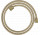 Tekstylny wąż prysznicowy 1,60 m z nakrętką stożkową i cylindryczną, AXOR ShowerSolutions  - Mosiądz Szczotkowany