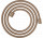 Tekstylny wąż prysznicowy 2 m z nakrętką cylindryczną i stożkową, AXOR ShowerSolutions - Czerwone Złoto Szczotkowane